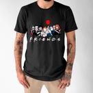 Camiseta Unissex Filme De Terror Friends Jason It Halloween