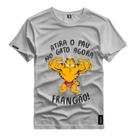 Camiseta Unissex Garfield Maromba Style CF002 Top Camisa Personalizada Estampa Viva Algodão Premium