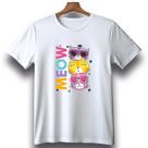 Camiseta Unissex Gatinhos Fofos Confortavel
