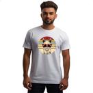 Camiseta Unissex Lhama rai ban sunset Camiseta Unissex Lhama rai ban sunset