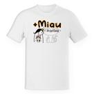 Camiseta Unissex Mais miau e menos mimimi