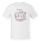 Camiseta Unissex Makeup pinceis e bases