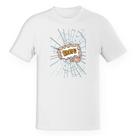 Camiseta Unissex Mão soco no vidro Boom Camiseta Unissex Mão soco no vidro Boom