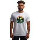 Camiseta Unissex Monstro do Lago Ness Sunset Art