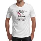 Camiseta Unissex Mulher Salto Poderosa Joelhos Vitoriosa