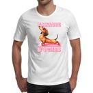 Camiseta Unissex Namaste Dachshund