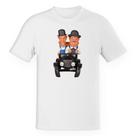 Camiseta Unissex Nostalgia O Gordo e o Magro Calhambeque