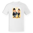 Camiseta Unissex Nostalgia O Gordo e o Magro Cartoon Camiseta Unissex Nostalgia O Gordo e o Magro Cartoon