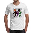 Camiseta Unissex Nostalgia Os impossiveis fundo grafite