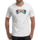 Camiseta Unissex Oculos reflexo sunset