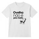 Camiseta Unissex Ovelha Não É Pra Mato 100 algodão Camisa Masculina Feminina Ovelha Estilosa