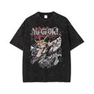 Camiseta Unissex Oversized Anime Yu Gi Oh Change of Heart, Estampa Yugi Muto Seto Kaiba, Manga Tops