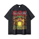 Camiseta Unissex Oversized Anime Yu Gi Oh Change of Heart, Estampa Yugi Muto Seto Kaiba, Tops De Camiseta Unissex Oversized Anime Yu Gi Oh Change of Heart, Estampa Yugi Muto Seto Kaiba, Tops De