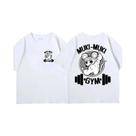 Camiseta Unissex Oversized Com Estampa Anime Demon Slayer Uzui Tengen Ninja Mice Muki Muki Para