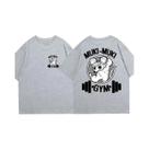 Camiseta Unissex Oversized Com Estampa Anime Demon Slayer Uzui Tengen Ninja Mice Muki Muki Para
