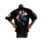 Camiseta Unissex Oversized De Algodão Com Manga Curta Do Anime Demon Slayer, Estilo Casual Y2K Para