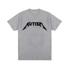 Camiseta Unissex Oversized De Manga Curta Com Estampa De Metal Rock E Meme Hip Hop, Estilo Solto