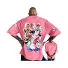 Camiseta Unissex Oversized Retro Dragon Ball Com Gráfico Do Son Goku, Confortável Em Algodão Para