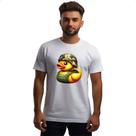 Camiseta Unissex Patinho de borracha Soldado