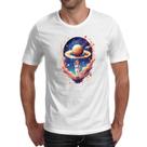 Camiseta Unissex Planeta Satuno Menina Anime
