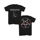 Camiseta Unissex Preta Metal Venom De Algodão Casual Hip Hop Streetwear Verão Manga Curta