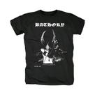 Camiseta Unissex Preta Metal Venom De Algodão Casual Hip Hop Streetwear Verão Manga Curta