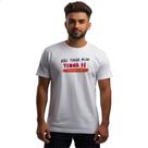 Camiseta Unissex Religioso nao tenha medo tenha fe