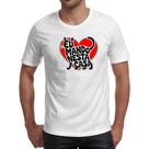 Camiseta Unissex Silhueta gato manda na casa