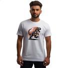 Camiseta Unissex T-Rex flamejante