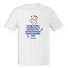 Camiseta Unissex Versiculo Fofinho Honra teu pai e tua mãe