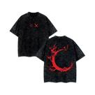 Camiseta Unissex Vintage De Algodão Lavado Fire Force Casual Harajuku Verão Benimaru Shinmon Sun Camiseta Unissex Vintage De Algodão Lavado Fire Force Casual Harajuku Verão Benimaru Shinmon Sun