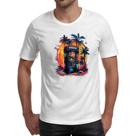 Camiseta Unissex Vintage Jukeboxes Camiseta Unissex Vintage Jukeboxes
