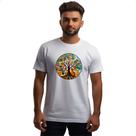 Camiseta Unissex Vitral arvore da vida