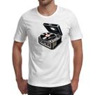 Camiseta Unissex Vitrola maleta vintage