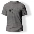 Camiseta Unissex We Can Mescla Malha PV Treino Exercício Funcional
