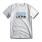 Camiseta Universidade Federal Paraná UFPR Malha Fria Branca