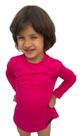Camiseta UV Infantil Proteção Solar 50+ Rosa Pink