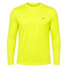Camiseta UV Masculina Manga Longa FPU 50+ Proteção Solar Dry Fit evebeach* Amarela Néon Camiseta UV Masculina Manga Longa FPU 50+ Proteção Solar Dry Fit evebeach* Amarela Néon