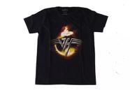 Camiseta Van Halen Logo Blusa Adulto Unissex Banda de Rock Bo589 BM