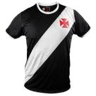 Camiseta Vasco da Gama Classica Preta Masculina Cor:PretoTamanho:GGênero:Únissex
