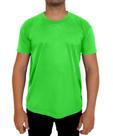 camiseta verde clara lux