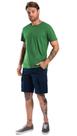 Camiseta Verde Meia Malha 100% Algodão Gola Careca Tubular Sem Costura Lateral Tam G Body Size Camiseta Verde Meia Malha 100% Algodão Gola Careca Tubular Sem Costura Lateral Tam G Body Size