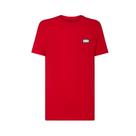 Camiseta Vermelha - Basic Patch Couro Metal