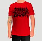 Camiseta Vermelha Morbid Angel - Logo Tamanho:GCor:Vermelha