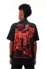 Camiseta Vermelha Uzumaki Junji Ito Terror Mangá Algodão