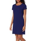Camiseta Vestido Feminina Estilo Básico Casual