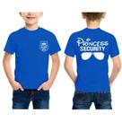 Camiseta Vieawfi Boys Princess Security Team para crianças de 7 a 8 anos