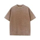 Camiseta Vintage Feminina De Algodão Com Lavagem Ácida, Estilo Hip Hop Punk, Moda De Rua, Top Retro