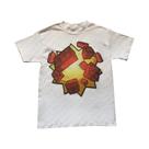 Camiseta Vintage Goth Grunge Feminina De Manga Curta Y2k Emo Girl Anos 2000 Casual Com Estampa De