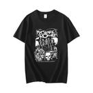 Camiseta Vintage Hip Hop De Verão Para Mulheres E Homens My Chemical Romance Casual Anime Top Tee